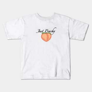 Just Peachy Kids T-Shirt